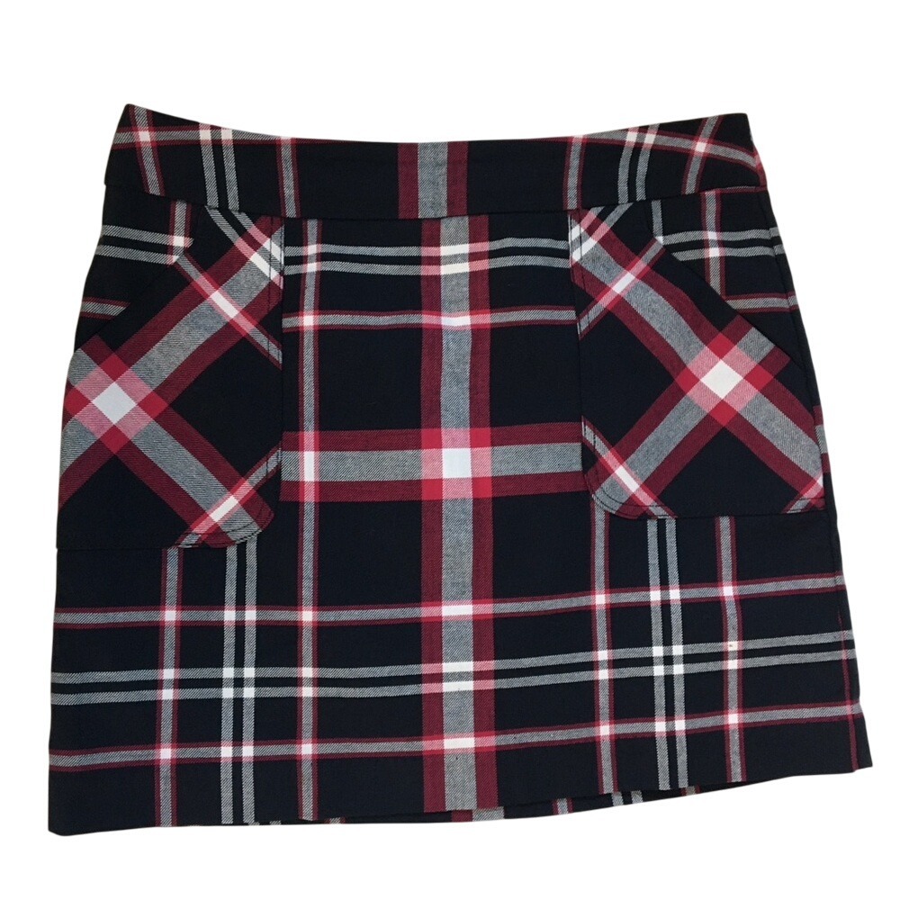 Tommy Hilfiger Plaid Patch Pocket Mini‎ Skirt